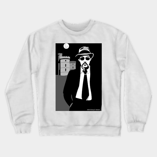 Detective Shades Crewneck Sweatshirt by dennye